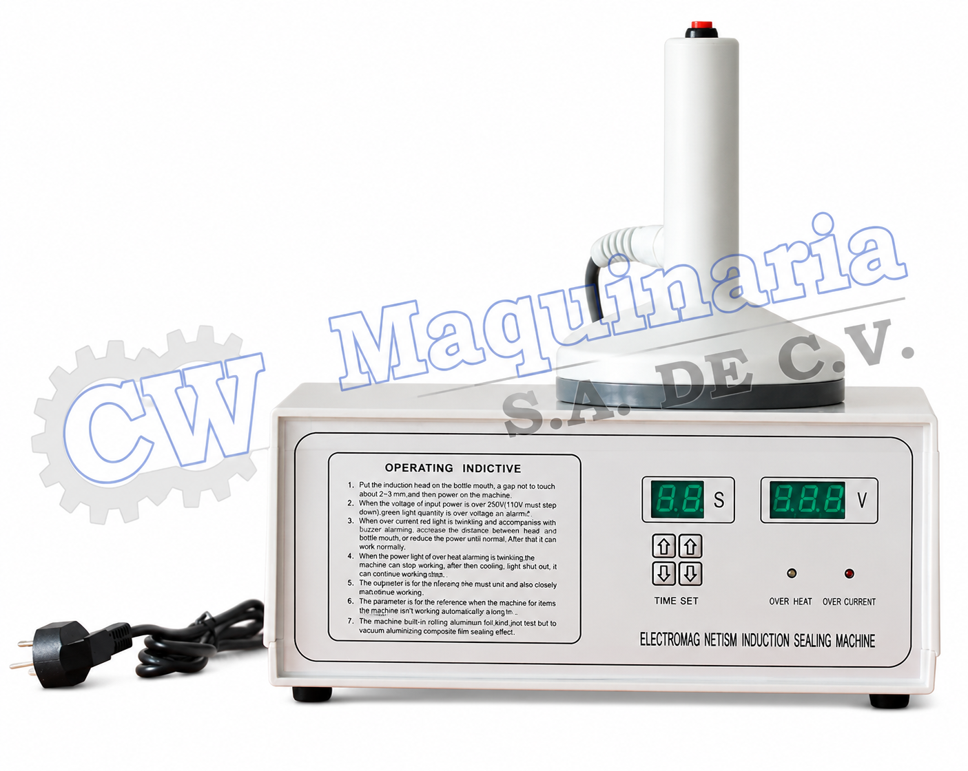 Selladora De Inducción Manual Campana Plana CWDGYF-S500C